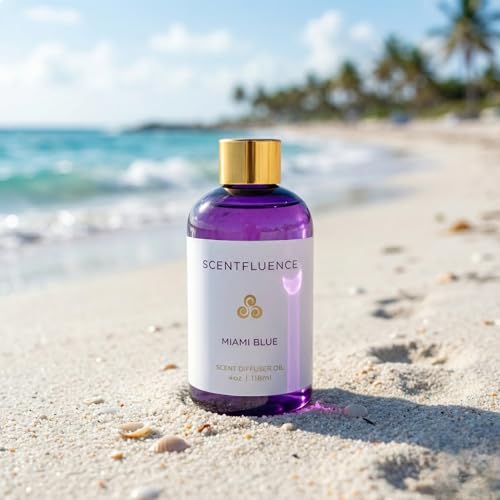 Aceite difusor Miami Blue, 4 oz, aroma limpio miniatura 3
