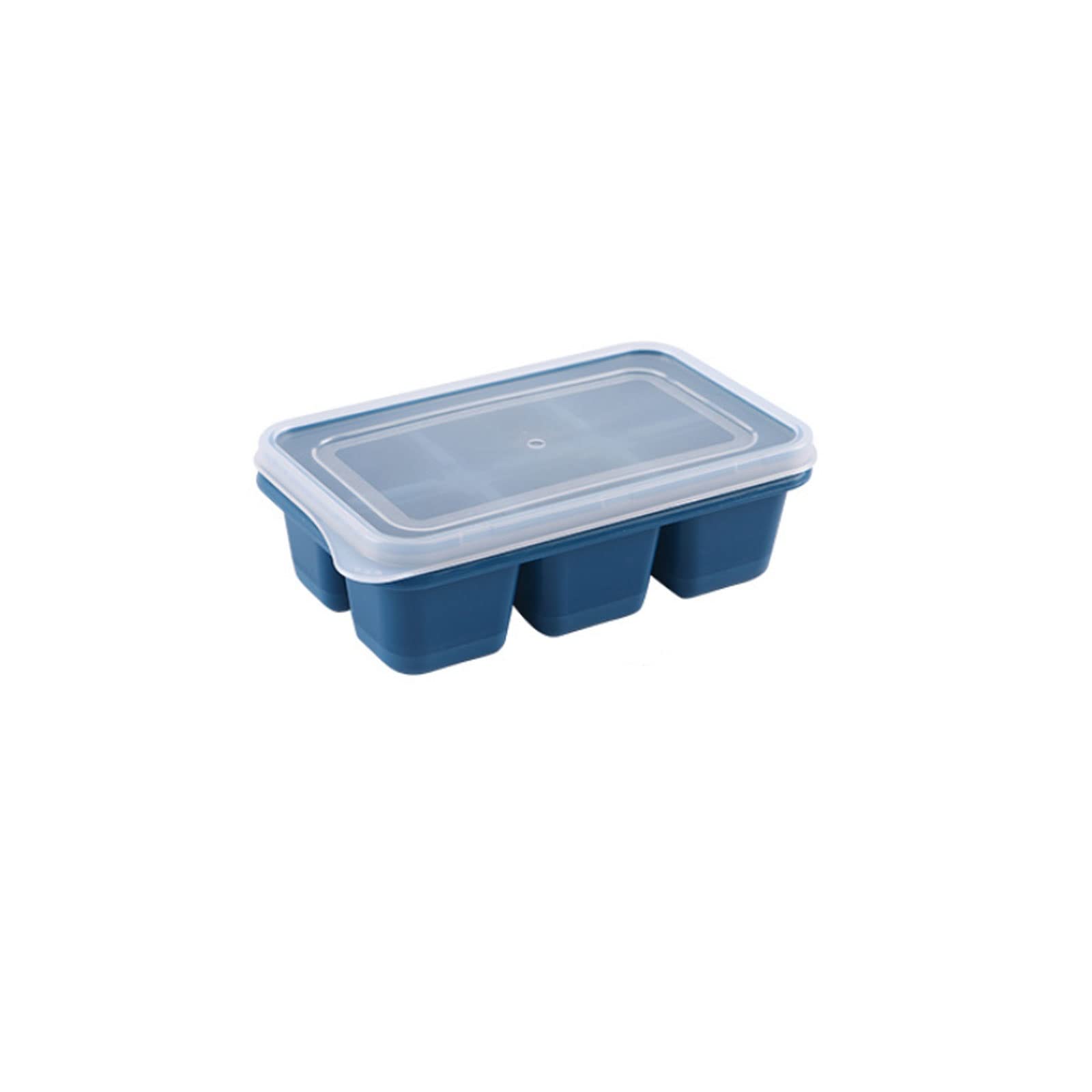 JINGYAN Stampi per ghiaccio Ice Cube Mold Household Silicone Tray Refrigerator Box Small Reusable