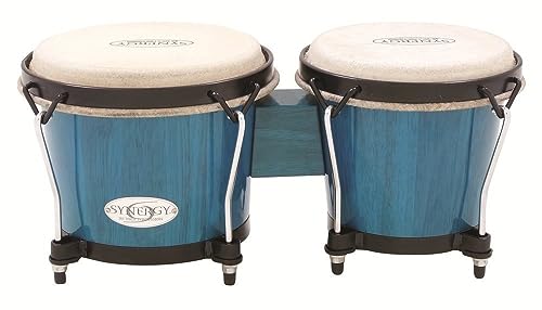 Toca Synergy Series Bongo Set Blue (Blue)