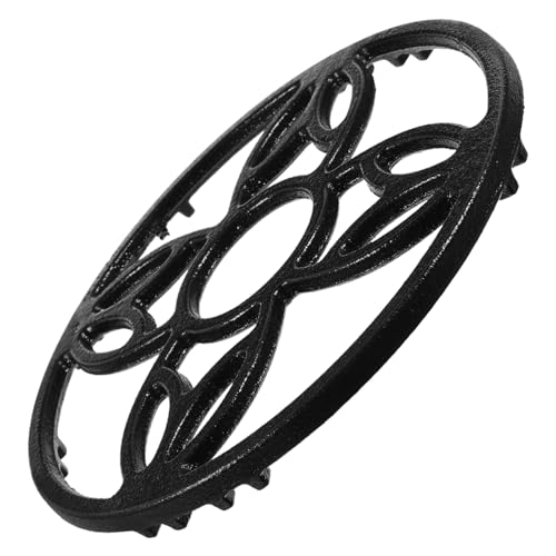 UKCOCO Aro De Olla Para Gas Soporte Antideslizante De Hierro Herramienta De Cocina Para Cacerolas y Sartenes y Estable Para Vapor