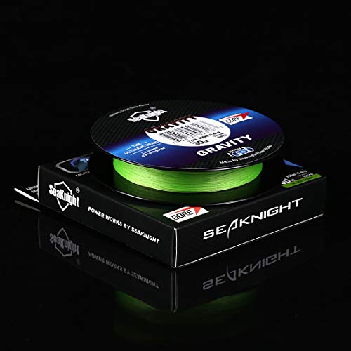 SeaKnight Gravity G9 9 Stränge geflochtene Angelschnur, schnell sinkend, 150 m/300 m Multifilament-PE-Leinen, 8 + 1… – Bild 7