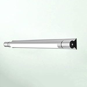 ZYQHJKLHK Home Exquisite Lampen Spiegelfrontlicht Einfache und Moderne LED-Badezimmerleuchte Wandleuchte Badezimmerbeleuchtung Schminklampen Silber 9w/64cm