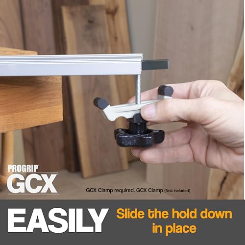 Image of ProGrip GCX Edge Clamp Hold Down Clamp Pair for Angle and Tapered Cuts