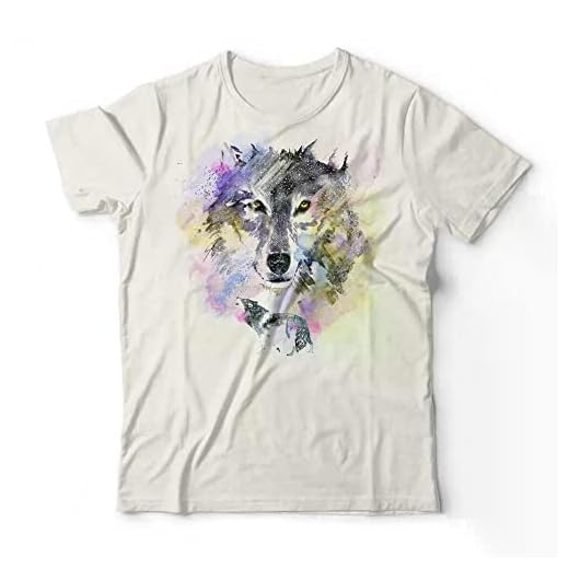 Camiseta Watercolor Wolf