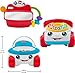 Fisher-Price Baby Toys Modern Classics Set of 3 Retro-Inspired Infant Activities for Developmental Play Ages 6+ Months