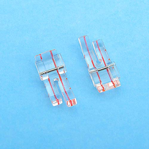 Pies prensatelas VANICE 2 pcs para máquina de coser miniatura 3