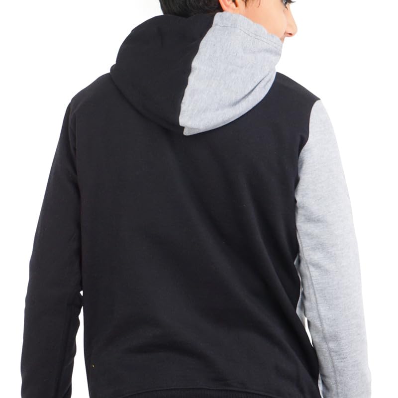 Image of Real Basics Boys Cotton Hooded Sweatshirt(Pack of 1)