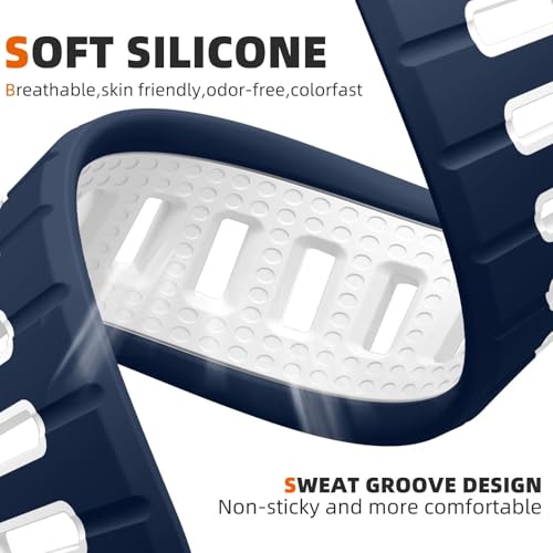 Bracelet silicone anti-irritation pour éviter la transpiration SE 9