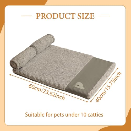 Tapis de couchage pour chat : le bien-être d'un coussin lavable L