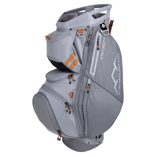 Sun Mountain Men'S C130 Cart Golf Bag In Cadet-Nickel-Rust
