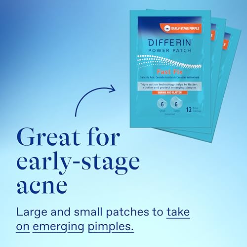Differin Acne Treatment Pimple Patches, Salicylic Acid & Centella, 36 ct - image 8