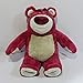 Qarunt Grande Fraise Bear Lotso Peluche Peluche, Cartoon Mignon Peluches Douces, poupées d'éminence en Peluche Animal, Meilleurs Cadeaux pour Enfants garçons et Fille, 45cm