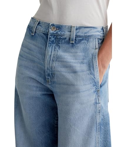 AG Adriano Goldschmied Women's Farrah Mid Rise Crop Boot Jean3