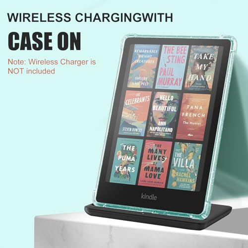 Image of iDLEHANDS Clear Case for 7 inch All-New Kindle Paperwhite 12th Gen 2024 & Kindle Colorsoft Signature Edition (2024 Release) - Ultra Slim Soft TPU Transparent Cover & Lightweight, Glitter