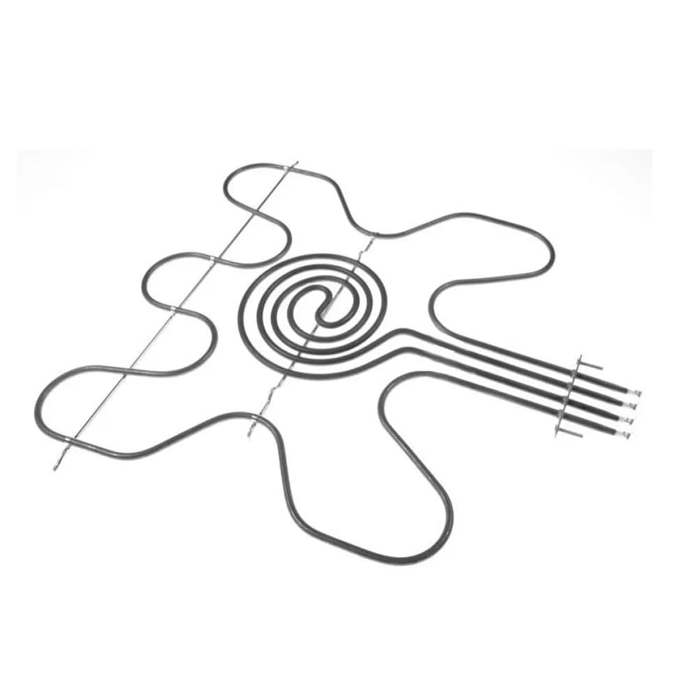 Resistenza Suola Inferiore 1200 + 500 Watt per Forno Cucina Compatibile con Smeg per Modelli: CPF12 SF64M SF67C Ed Ulteiori