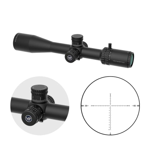 Vector Optics ORION PRO MAX 4-16x44 First Focal Plane 30mm VOR-4 MIL Illuminated Glass Etched Reticle Side Focus Zero Stop Rifle Scope with weaver/picatinny mounts, sunshade, flip up lens caps SCOL-59 - Image 3