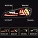 VLAND Tail lights Assembly Fit for IS250 IS350 2006-2012 IS 220d and ISF Model(NOT for IS250C/IS350C), Rear Lamps W/DRL, Rear light w/Sequential Turn Signal, Smoked