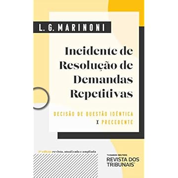 Capa do livro Incidente de Resolução de Demandas Repetitivas 3ª edição