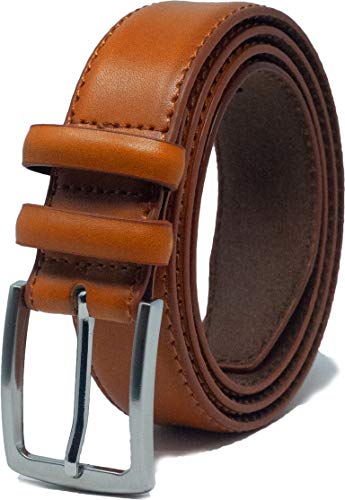 Ashford Ridge Mens 33mm Double Loop Leather Belt
