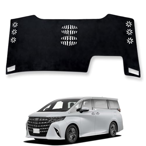 ダッシュボードマット 新型 トヨタ アルファード 40系 車種専用設計 TOYOTA ALPHARD VELLFIRE 40系 日焼け防止 車内 ダッシュボードカバー ダッシュボード 保護マット紫外線 視界がクリア インテリア アクセサリー 内装パーツ (
