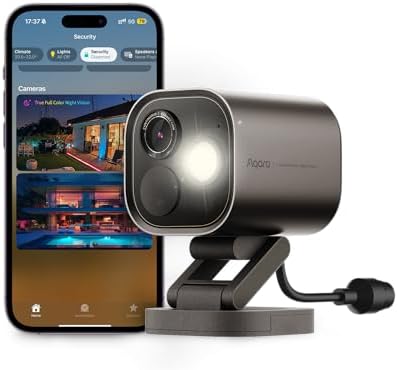 Aqara 4MP Cámara Hub G5 Pro PoE, HomeKit Secure Video, Enrutador ...