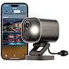 Aqara 4MP Camera Hub G5 Pro PoE, True Color Night Vision Security Camera Outdoor, HomeKit Secure Video, Thread Border Router, Local Detection, Thread/Zigbee, Supports Alexa, Google, Smartthings, Gray