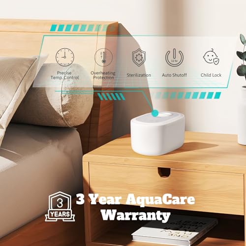 AquaPad CozyFlow Mini Water Heated Mattress Pad, 3 YR AquaCare, UL499 Tested, No Electric Wire, All Digital, AirQuiet 2.0 Technology, Smart, Smooth, Hydro Heat (King) - image 4