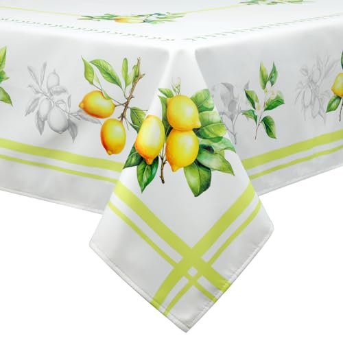 Arquiel Tovaglia Rettangolare Giallo Limone