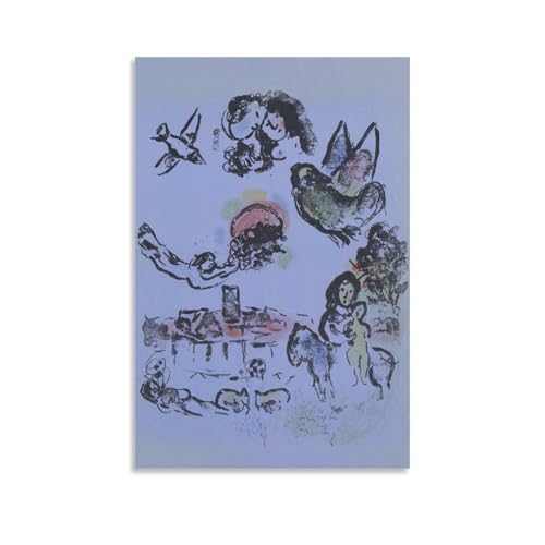 Peinture Marc Chagall impression sur toile pour sublimer votre décoration moderne