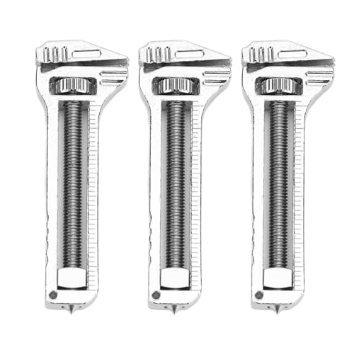 ZPSHYD 3pcs Mini Llave Múltiple Llave Llave Abierta de Botella Multifuncional para Caminar para Acampar de Mochilero