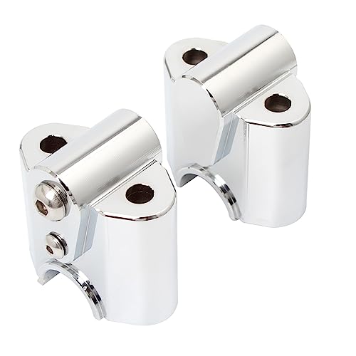 Barra elevadora manillar R18 cromada en aluminio para moto 2020-2022 5