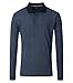 Produktbild CASAMODA - Herren Polo-Shirt Langarm (454385000), Größe:4XL, Farbe:Aqua bis Petrol (154)
