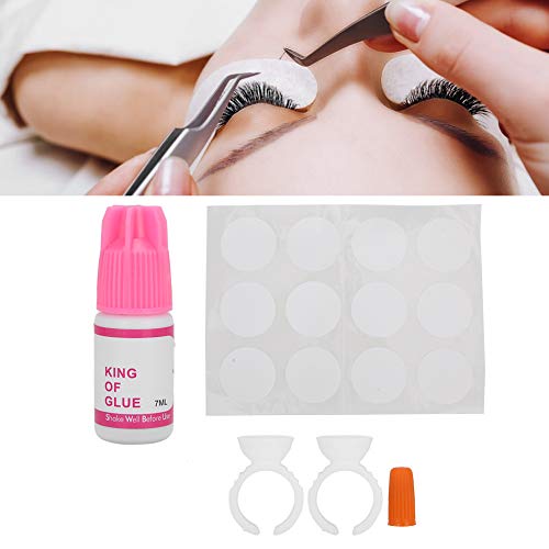 Nsxayiwe NSXAYIWE3NZ058HT2E Grafting Eyelashes Quick Dry Glue Kit 7Ml, Lasting And Firm Eyelash Extension Tool,Eyelash Extension Glue Holder Kit thumb #6