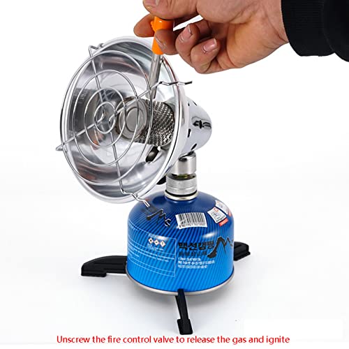 Chauffage extérieur portable gaz et électricité pour camping