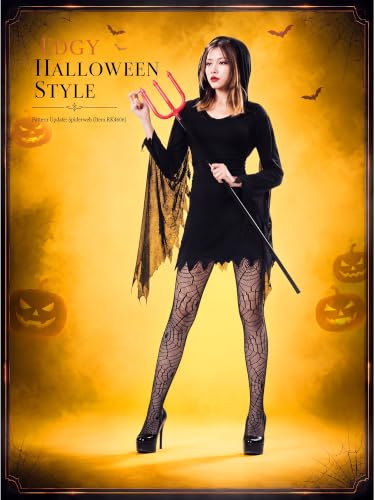 Image of Newcotte 6 Pair Halloween Fishnet Stocking for Women