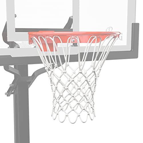 Image of Spalding Basketball Net | 12 Loops | Fits Standard Indoor or Outdoor Rims | Basketball Hoop Net Replacement