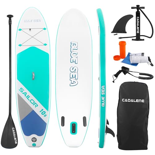 CADALENE Inflatable Stand Up Paddle Board with SUP...