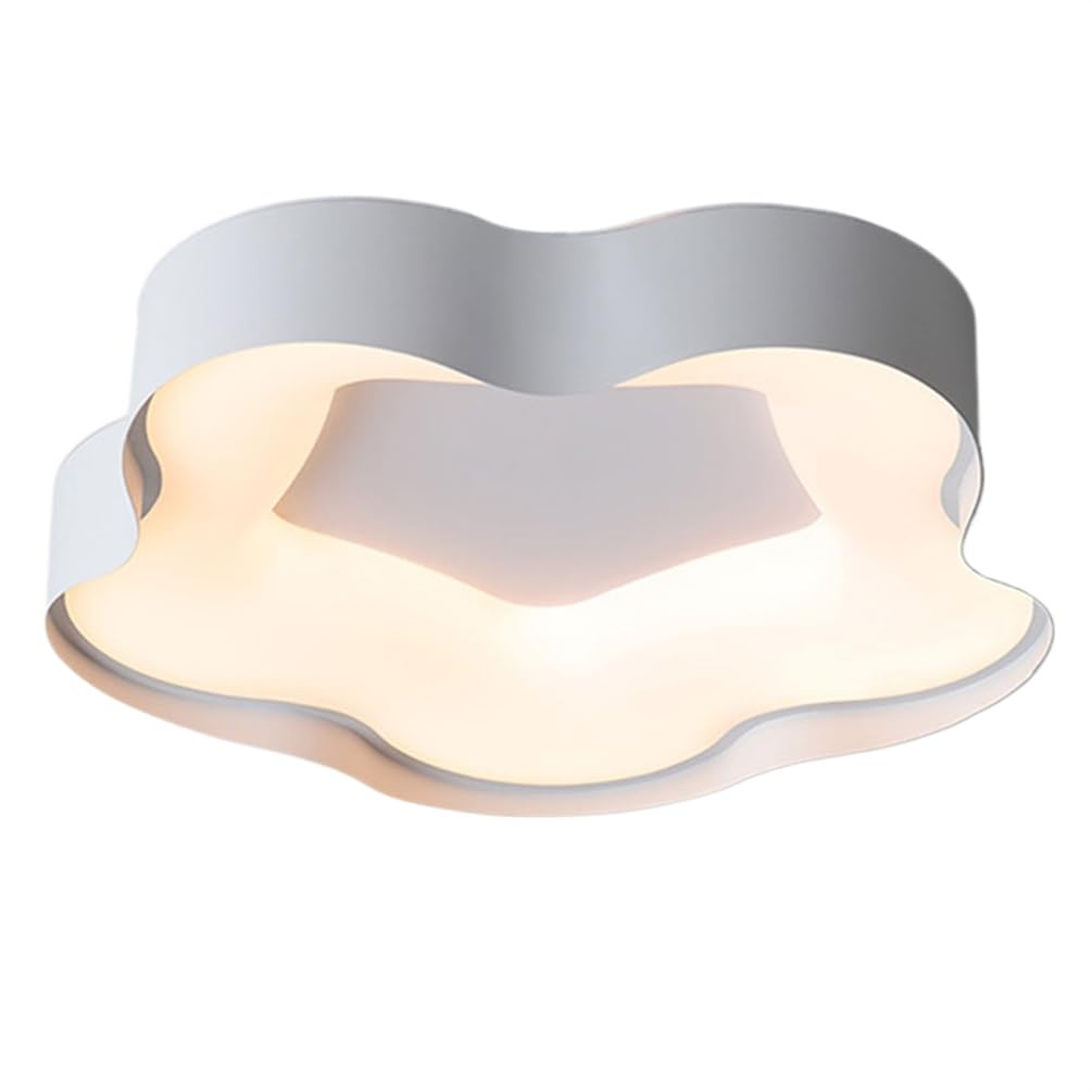Nowoczesna i dyskretna lampa sufitowa do płaskiej sypialni Lampa sufitowa LED Ultra-cienka 3 zmieniające się kolory dekoracje sufitowe lampy sufitowe łatwe w instalacji, 46 cm, 32 W