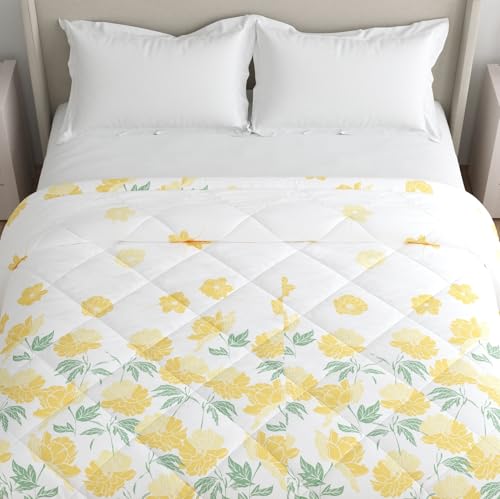 Image of Home Ecstasy 100% Cotton Comforter for Double Size Bed | 150 GSM