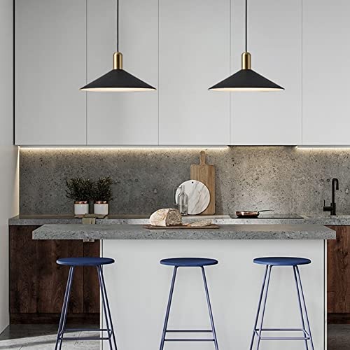 Plafonnier industriel rétro blanc et vert clair en métal avec douille suspendue E27 - 3