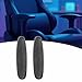 Milageto 2X Office Chair Armrest Arm Pads, Repair Parts, with Mounting Holes Waterproof, Easy to Install, Desk Chair Arms