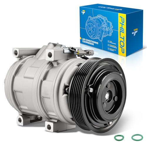 PHILTOP 78395 Air Conditioner AC Compressor with Clutch Compatible with