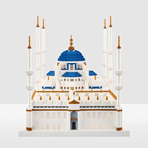 VPPI Schloss Bausteine, Burg Modell Bausatz, Architektur Modular Building, 6850 Teile Klemmbausteine Kompatibel mit Lego… – Bild 8