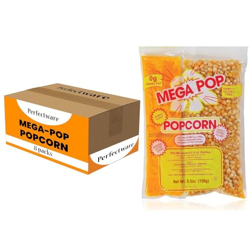 4oz Popcorn kettle Portion Packs - (Pack of 8)