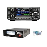 Icom IC-7300 100W HF/50MHz SDR Amateur Radio Transceiver Bundle (3 Items) with Samlex 30A 13.8VDC Switching Power Supply with Volt/Amp Meters and Ham Guides TM Quick Reference Card!!
