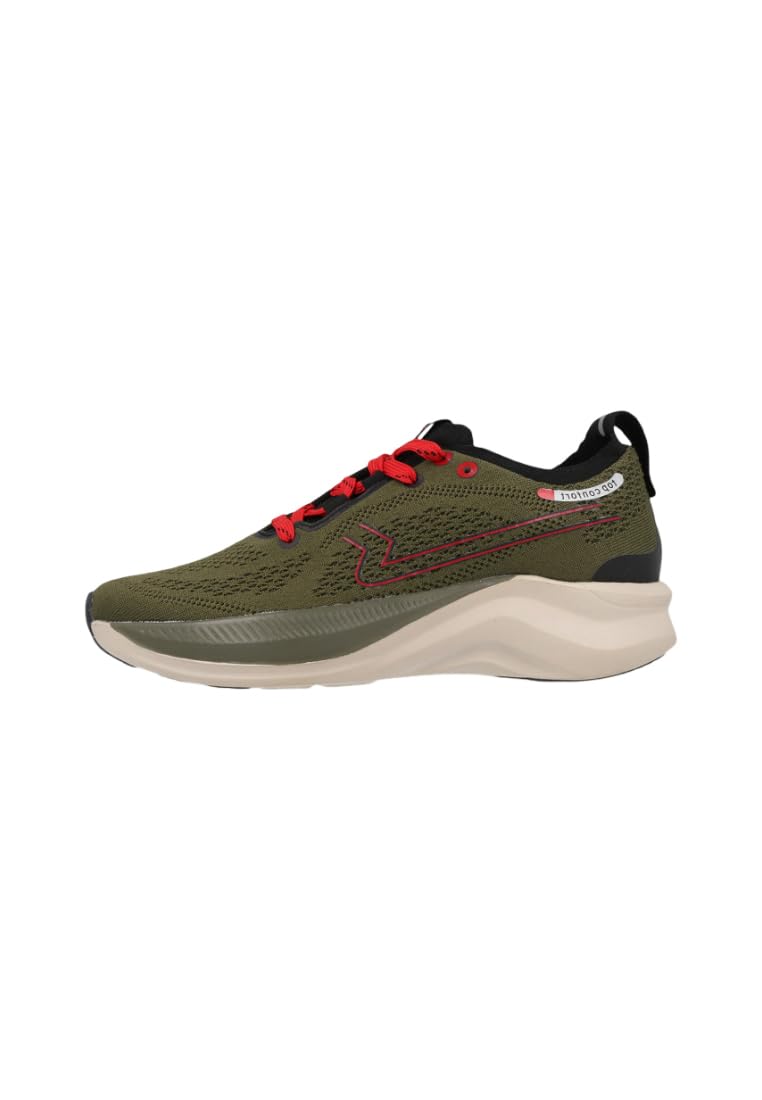 Paredes LD26604 Zapatillas Deportivas LD26604, para Hombre en Color Kaki con Plantilla Memory Foam, Paredes Hombre Deportivos
