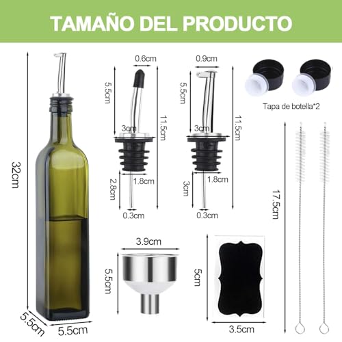 Lista de Botella verde los mejores 5. 20 Imagen adicional
