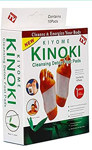 Detox Para Os Pés Kinoki Eliminador De Toxinas 10 Unidades