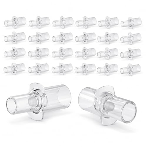 400 PCS Breathalyzer Mouthpieces Replacement Plastic Breathalyzer Tips Compatible with S-80 / S-75 Washable Reusable Breath Alcohol Tester Mouthpiece for Home Parties Events and Workplace Use