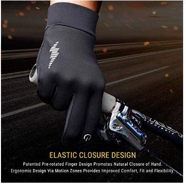 Image of Handcuffs Unisex Gloves Synthetic Biking Cycling Water Resistant Outdoor Athletic Touch Screen Friendly Mittens Gloves